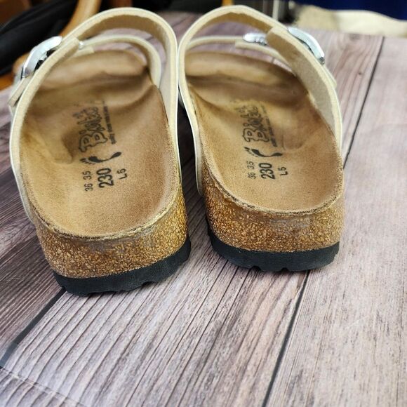 Birki's By Birkenstock Floral Slip-on Sandals Sz 5 - Picture 9 of 11